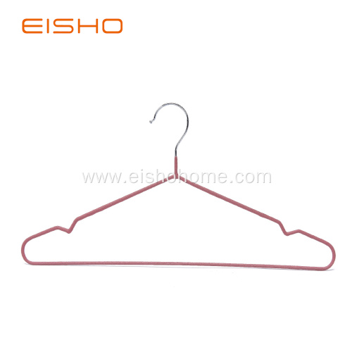 EISHO Adult PVC Coated Wire Hanger